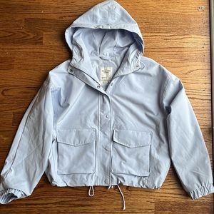 Abercrombie water resistant cropped jacket